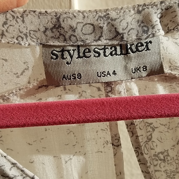 Nwot Stylestalker white dress open back cut outs - Picture 4 of 6